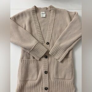 Abercrombie Oversized Beige Women's Cardigan